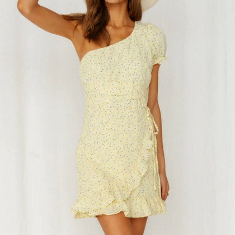 Hello Molly  See You Later Boy Dress Yellow